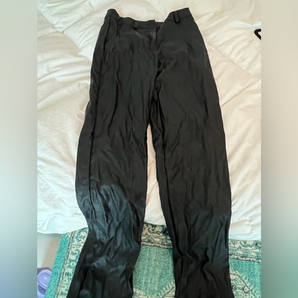 Pleather pants